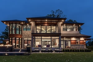 Contemporary Lakefront